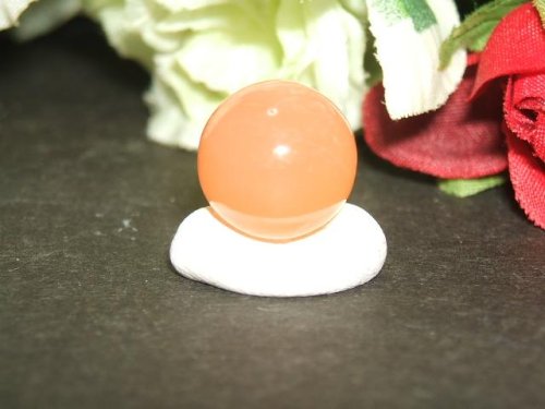他の写真1: オレンジムーンストーン丸珠
